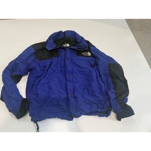 The North Face Vintage Mountain Light Jacket Blue Black Colorblock Mens Medium